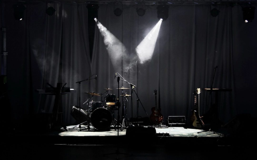 Picture of stage for article about Live Nation