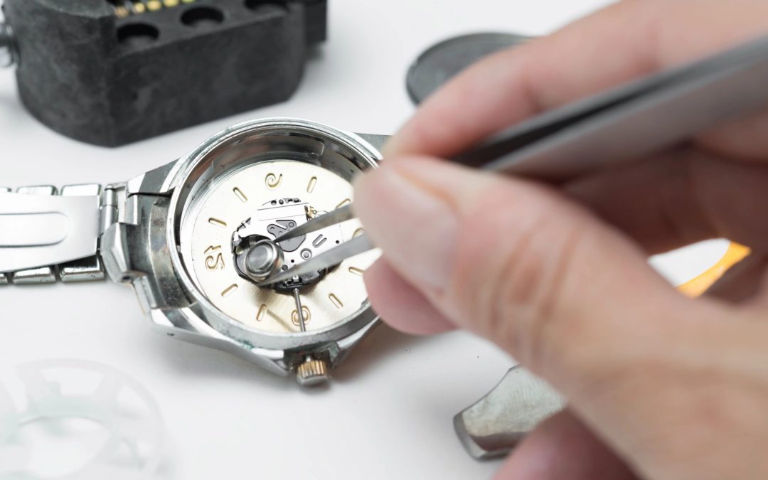 Image of watchmaker for PTAB blog post